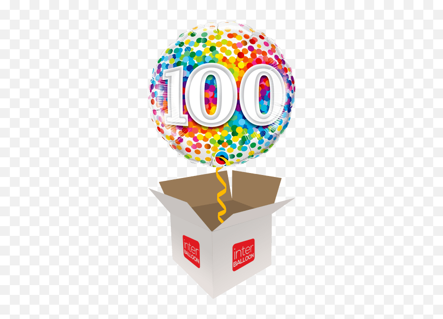 100th Birthday Helium Balloons - 100 Balloons Emoji,100th Emoji