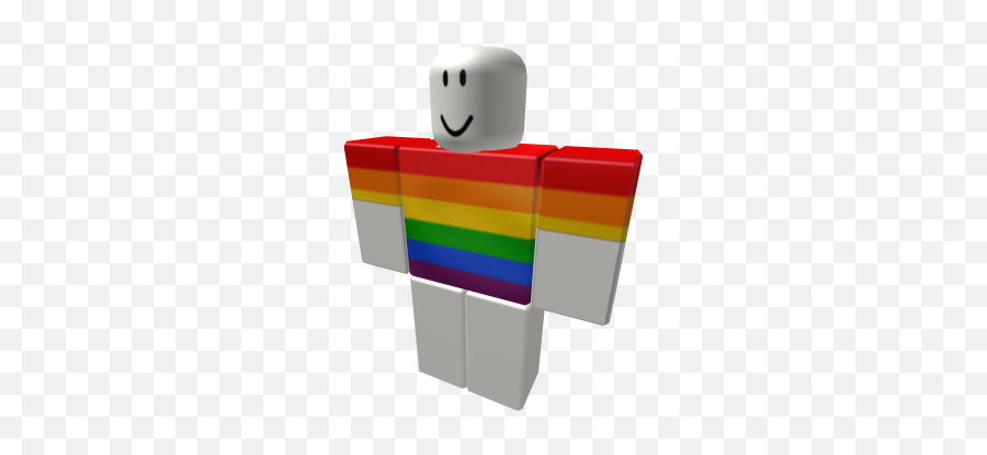 Rainbow Flag Shirt - Roblox Plain Blue Shirt Roblox Emoji,Rainbow Flag Emoji