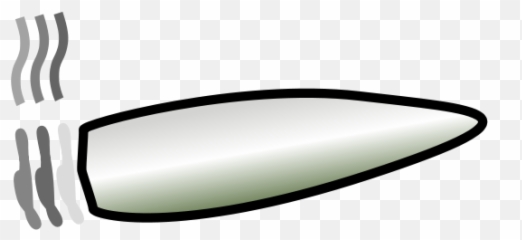 Transparent Weed Joint Clipart - Art Emoji