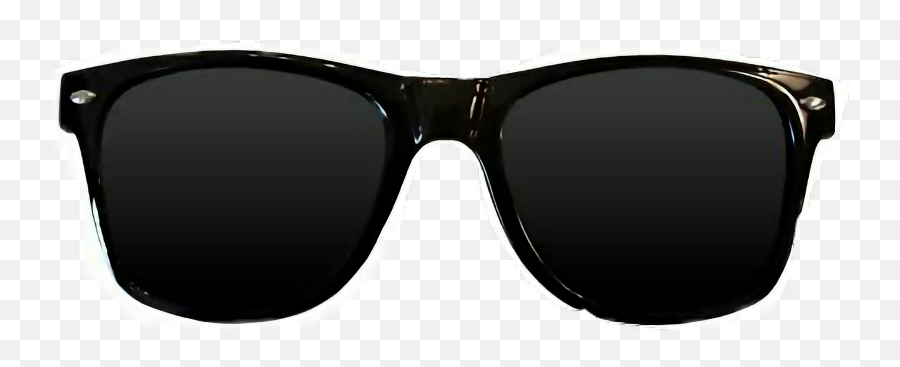Glasses Popular Black Cool Retro Birthday - Sunglass Png Emoji,Eyeglasses Emoji