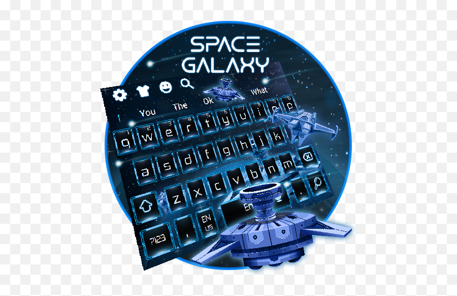 Space Galaxy 3d Keyboard Theme - Apps En Google Play Computer Keyboard Emoji,Teclado Con Emoticonos