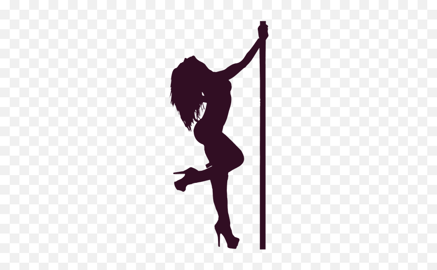 Pole Dance Poster Performing Arts - Transparent Pole Dancer Silhouette Png Emoji,Pole Dancing Emoticon