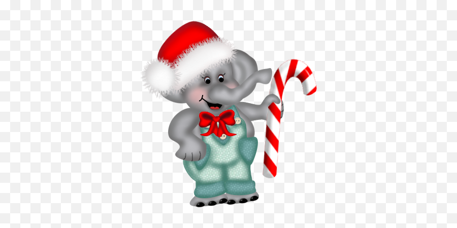 Christmas Elephant Clip Art - Elephant Christmas Clip Art Emoji,Elephant Emoticon