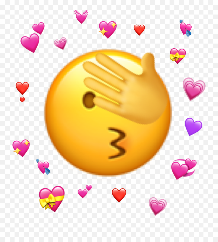 Heart Heartemoji Emoji Awkward Sticker - Happy,Awkward Emoji