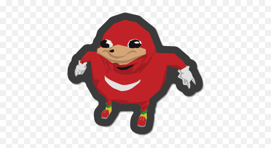 Library Of Uganda Knuckles Clip Freeuse Png Files - Ugandan Knuckles Clipart Emoji,Uganda Knuckles Emoji