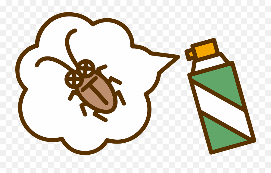 Cockroach Insecticide Clipart - Insecticide Clipart Emoji,Cockroach Emoji