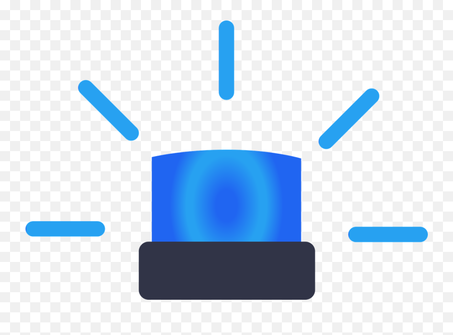 Blue Light Alarm Siren Rescue Fire - Blue Light Alarm Png Emoji,Police Siren Emoji