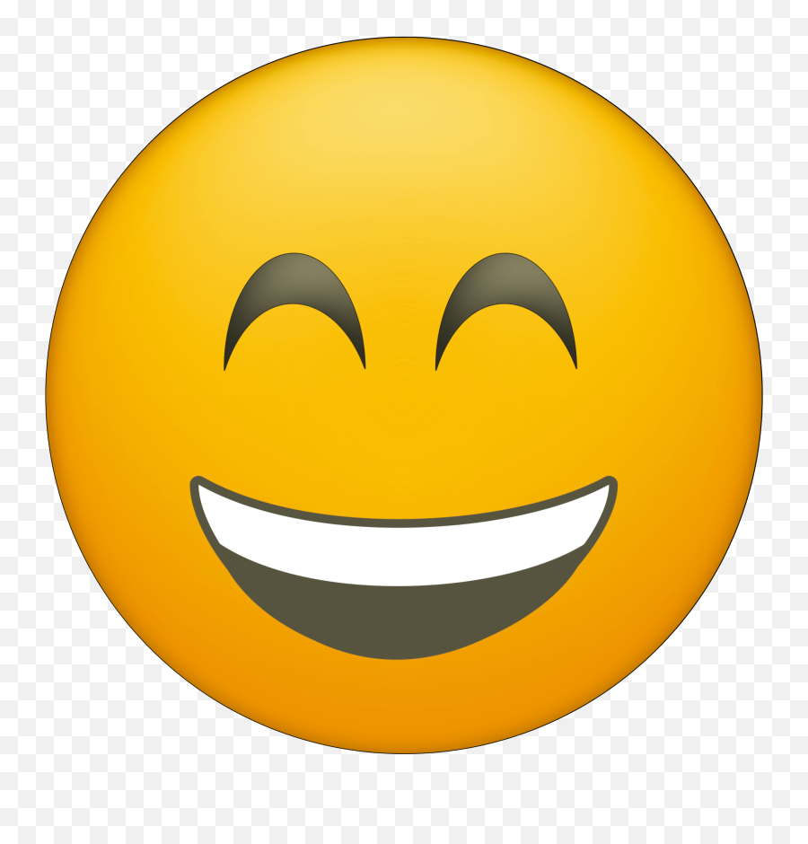 Excited Face Png - Smiley Face Emoji Clipart,Happy Emoji Face