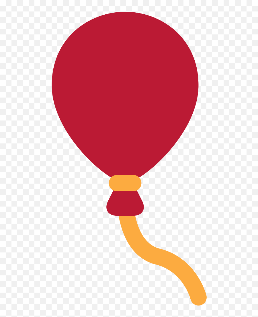 Twemoji2 1f388 - Red Balloon Emoji Ios,Emoji Icon Meaning