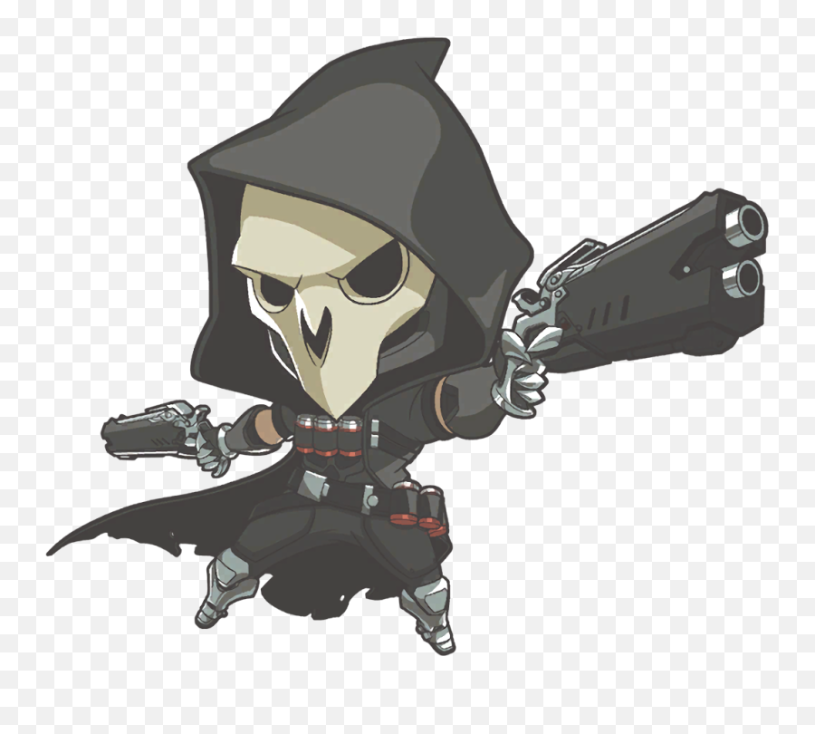 Collection Of Free Overwatch Transparent Cute - Overwatch Reaper Cute Spray Emoji,Overwatch Emoji