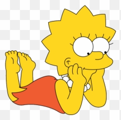 Lisa Simpson Laying Down - Lisa Simpson Laying Down Emoji,Laying Emoji
