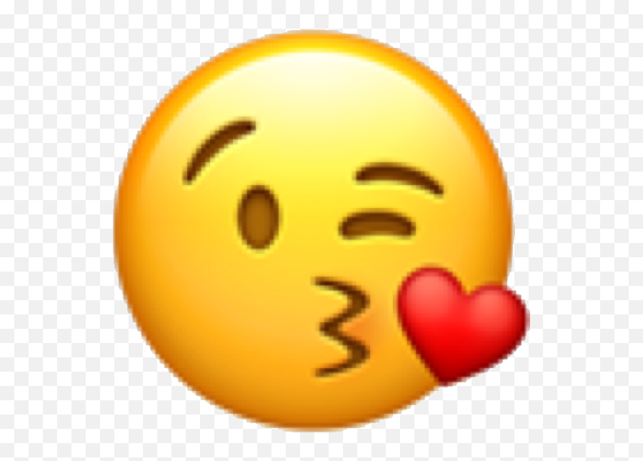 Emoji Emojicon Emote Face Emojiface Kiss Kissyface Kiss - Emoji Kiss Heart Png,Kissy Face Emoji