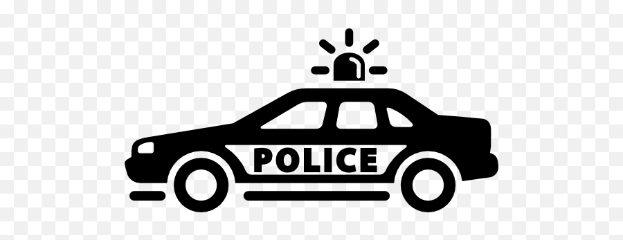 Police Car With Siren Sticker - Police Sticker Emoji,Siren Emoji