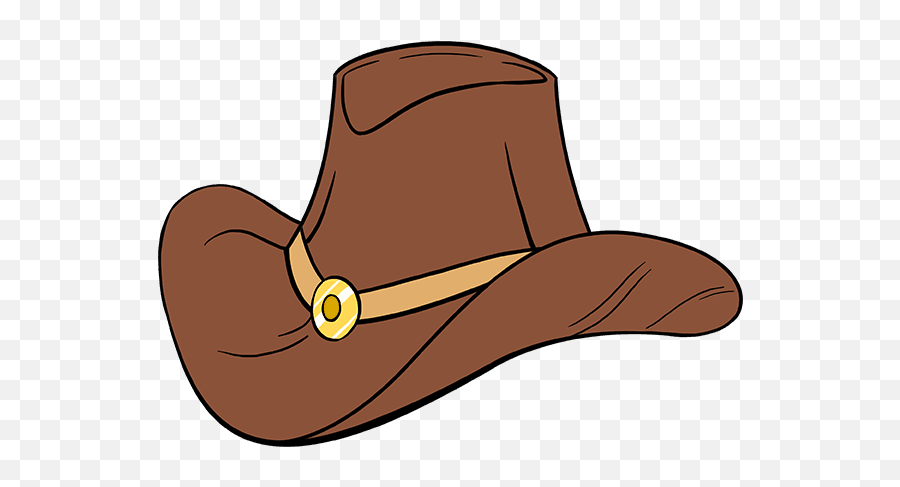 How To Draw A Cowboy Hat - You Draw A Cowboy Hat Emoji,Yeehaw Emoji