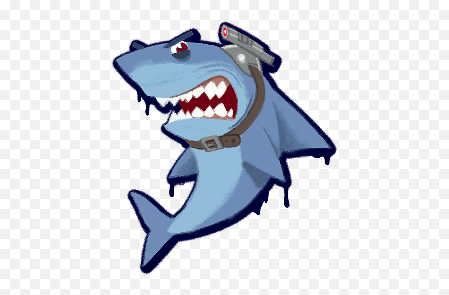 Uncommon Laser Chomp Spray Fortnite - Laser Chomp Spray Fortnite Emoji,Shark Emojis