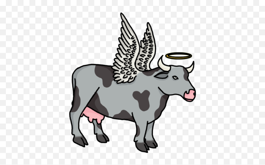 Donkey Clipart Cow Donkey Cow - Ox Emoji,Holy Cow Emoji