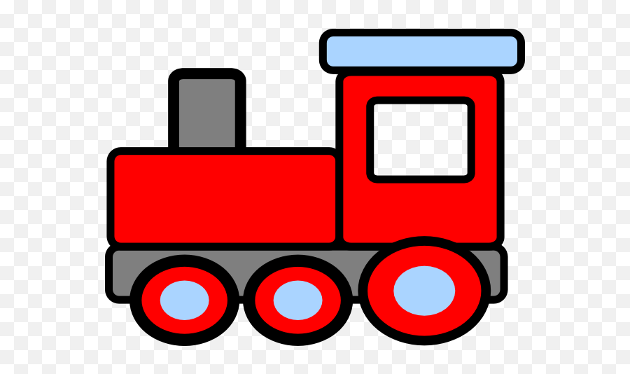 Toy Trains Clipart Free Clipart Images - Train Clipart Emoji,Train Emoji Transparent