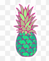 Pin - Transparent Pineapple Cartoon Emoji,Pineapple Emoji