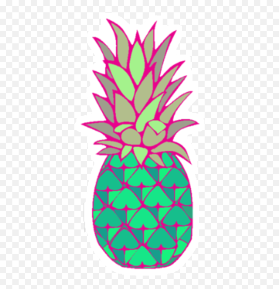 Pin - Transparent Pineapple Cartoon Emoji,Pineapple Emoji