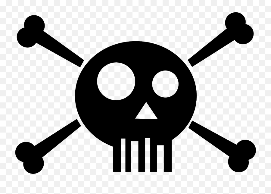 Death Skull Stylized Free Vector - Death Draw Emoji,Steam Salty Emoticon