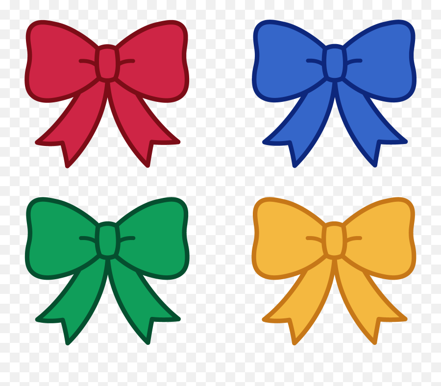 Bow Clipart - Bows Clipart Emoji,X And Bow Emoji