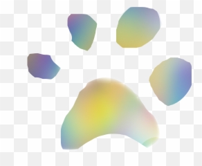 Rainbow Paw Print Pawprint - Sticker By Ajay Shell Emoji,Paw Print Emoji