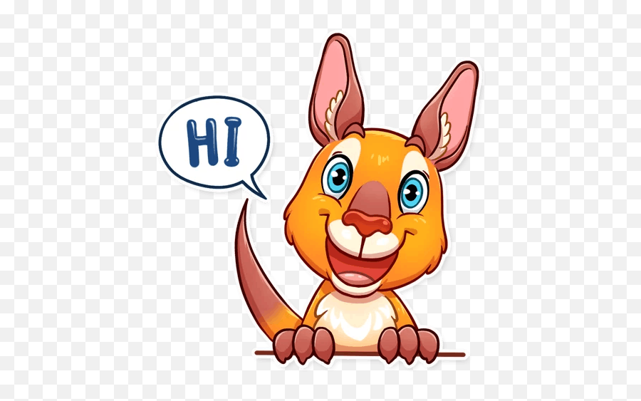 Mr Kangaroou201d Stickers Set For Telegram Emoji,Kangaroo Emoji