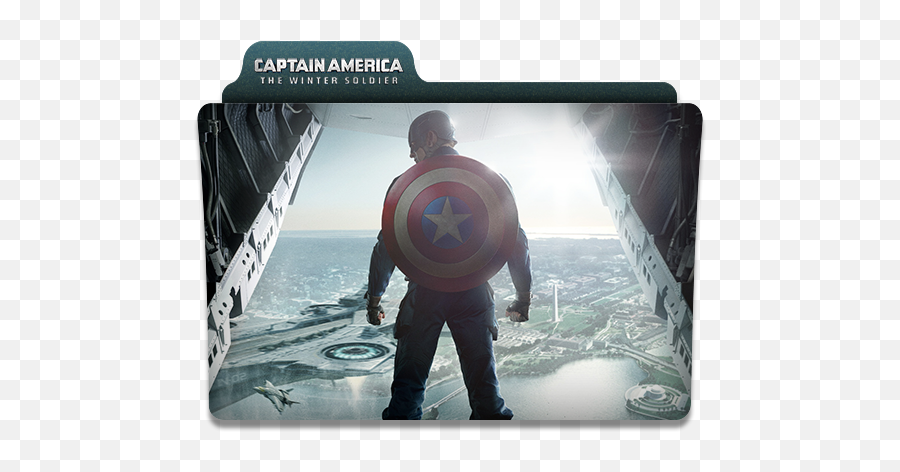 Captain America Winter Soldier Folder 1 - Captain America Folder Icon Emoji,Captain America Emoji