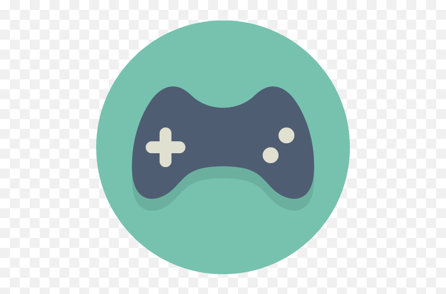 Game Controller Video Game Icon - Circle Icons Emoji,Controller Emoji