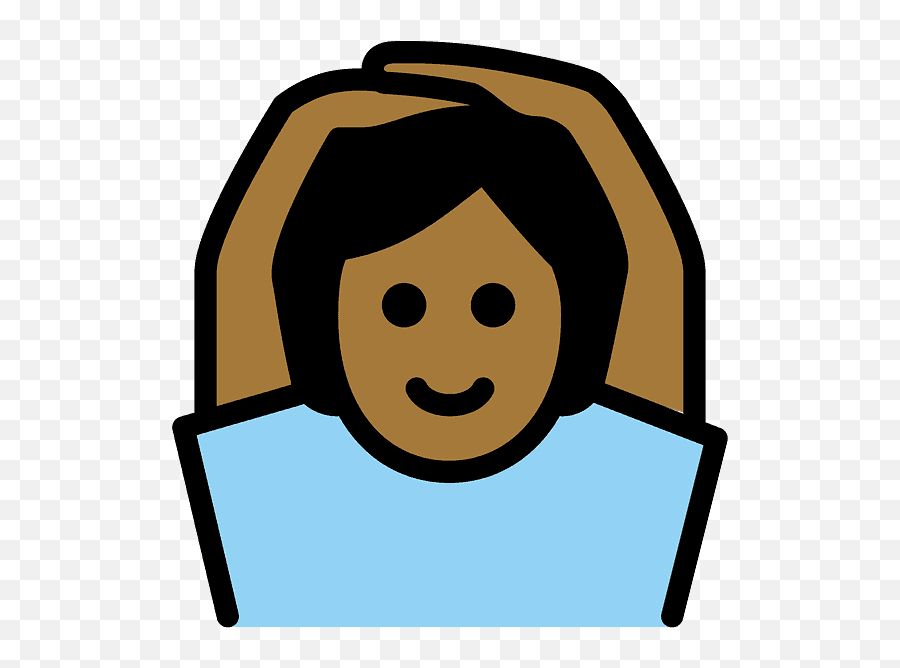 Person Gesturing Ok Emoji Clipart Free Download Transparent - Clipart Hände Auf Dem Kopf,Ok Emoji Png