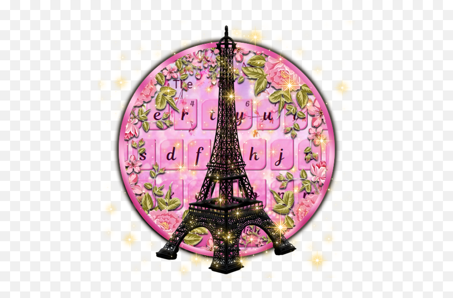 Flower Paris Keyboard U2013 Apps Bei Google Play - Decorative Emoji,Tower Emoji
