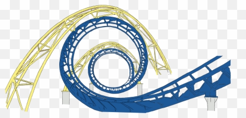Setting Clipart Roller Coaster Picture - Roller Coaster Track Drawing Emoji,Roller Coaster Emoji
