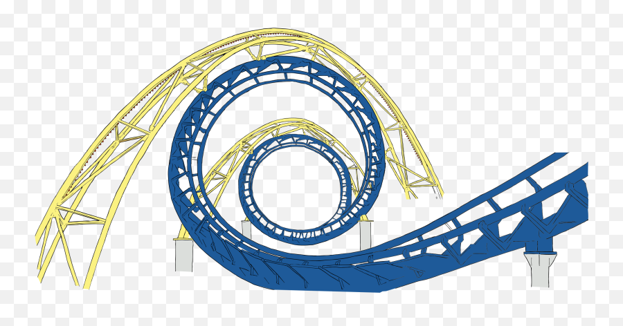 Setting Clipart Roller Coaster Picture - Roller Coaster Track Drawing Emoji,Roller Coaster Emoji