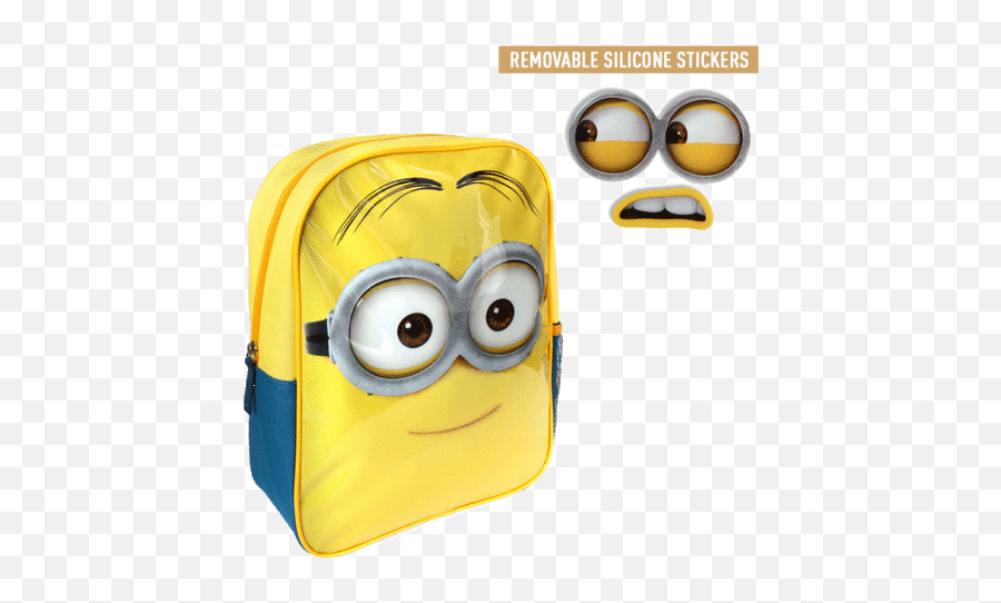 Minions Customizable Backpack 34cm - Produtos Minions Emoji,Emoji Pencil Case