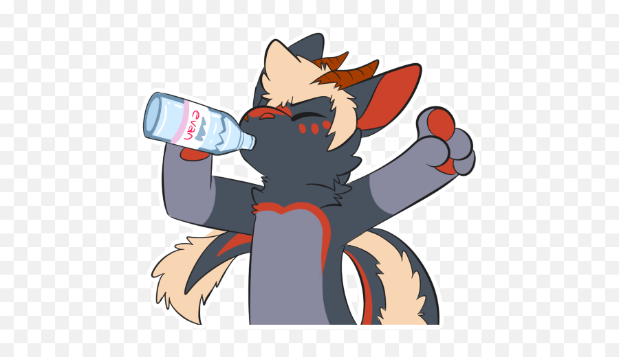 Furry Telegram Stickers - Pulex Fictional Character Emoji,Reee Emoji