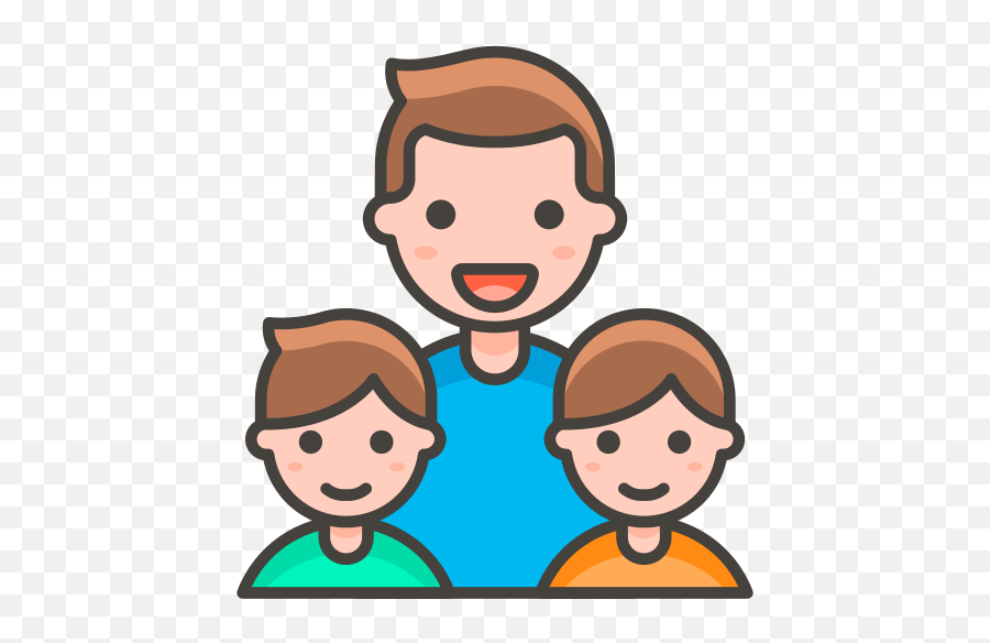 Family Man Boy Boy Free Icon Of 780 - Office Worker Png Emoji,Family Emoji Png