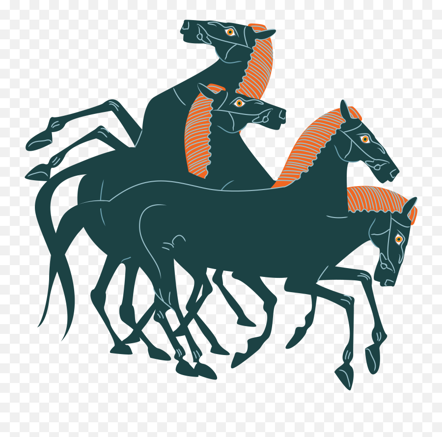 Horse Clipart Man Horse Man - Yeguas De Diomedes Mitologia Griega Emoji,Man And Horse Emoji