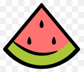 Watermelon Icon - Slice Clip Art Emoji