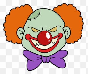 Draw Scary Clown - Clown Face Easy Drawing Emoji,Clown Emoji Transparent