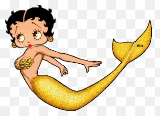 Betty Boop Mermaid Gif - As Emoji