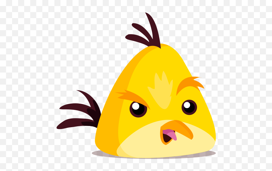 Chuck In Angry Birds Epic - Angry Birds Homenaje Emoji,Emoji Angry Birds