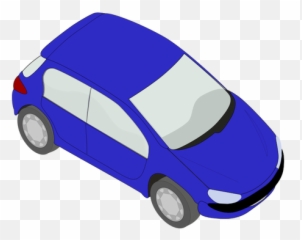 Peugeot 206 Blue Vector - Blue Clipart Emoji,Car Emoji