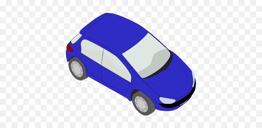 Peugeot 206 Blue Vector - Blue Clipart Emoji,Car Emoji