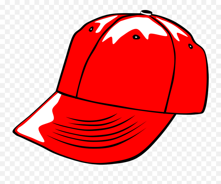 Free Baseball Cap Vectors - Red Cap Clip Art Emoji,Cricket Emoticon
