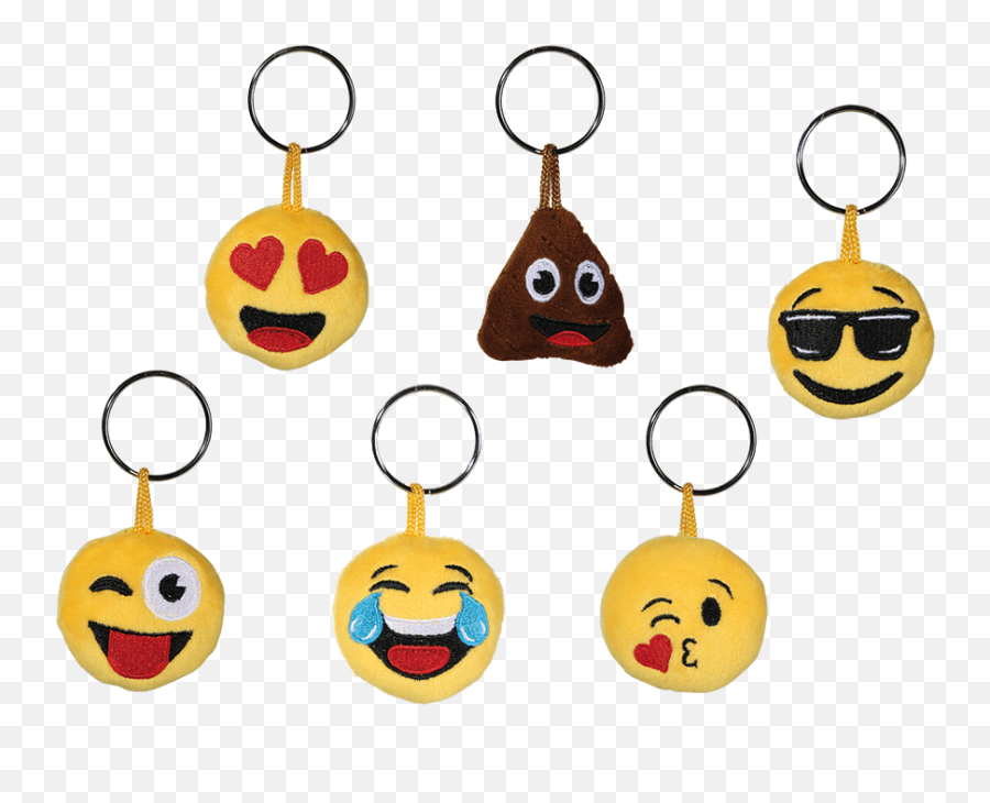 Emotion In Peluche Con Portachiavi - Emoji Keyring Transparent Background,Emotion Con