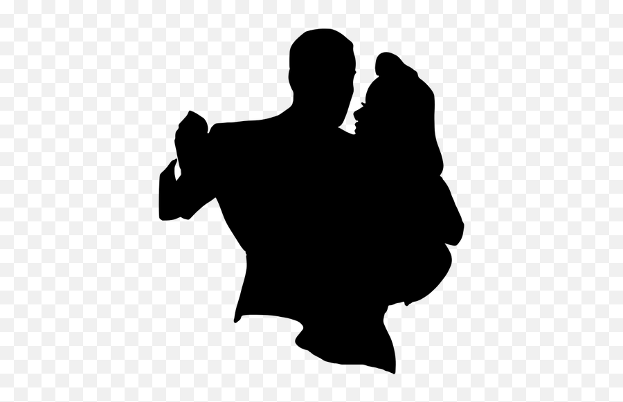 Dancing Couple Silhouette - Couple Dancing Silhouette Drawing Emoji,Heart Emojis Meme