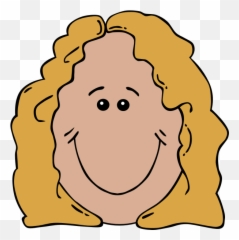Lady Face Cartoon - Mother Clipart Head Emoji