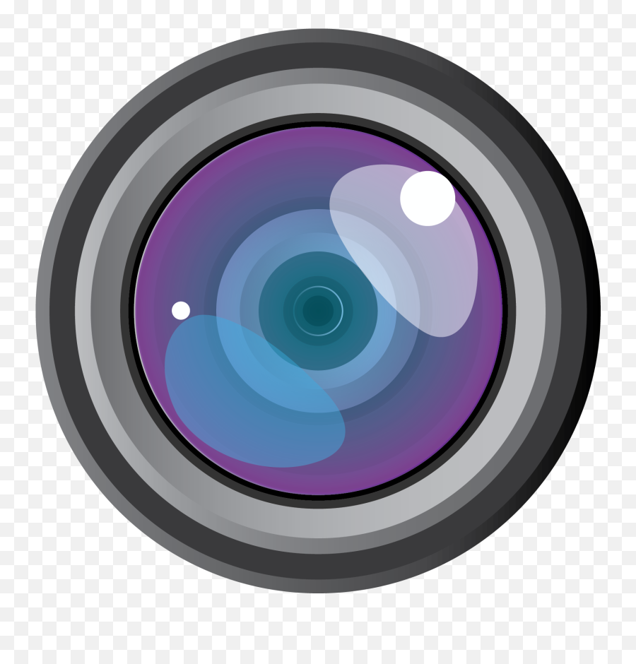 Camera Lens Png - Camera Lense Png Vector Emoji,Rotating Light Emoji