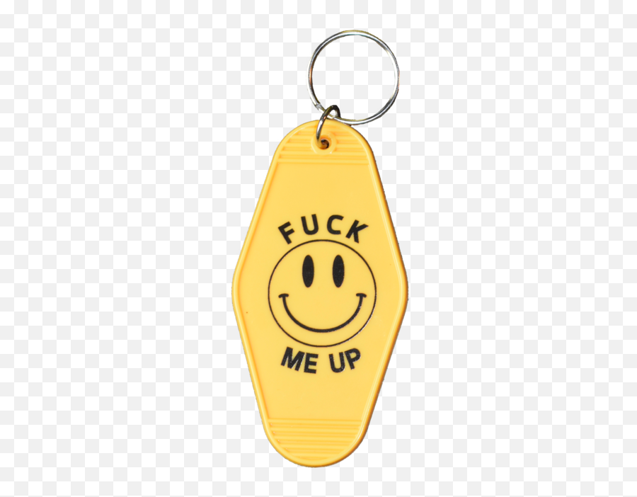 Fuck Me Up Motel Keychain Warm Beer - Keychain Emoji,Beer Emoticon Text