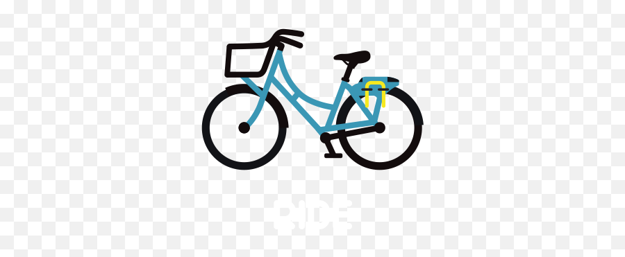 Bike Clip Transportation Transparent - Bike Share Clip Art Emoji,Emoji Wheeled Backpack